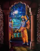 dipinti Krishna, dipinti Radha e Krishna, dipinti Radharani arte vedica